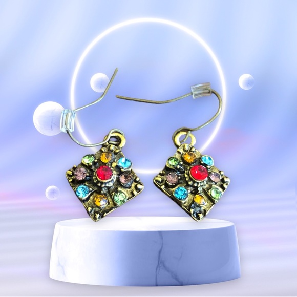 Duufin Women's Bohemian Vintage Drop Dangle Design Multicolor Earrings - Picture 1 of 6